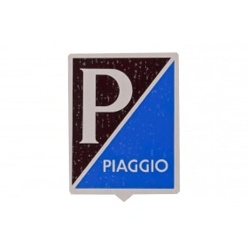 Emblēma Piaggio melna / zila