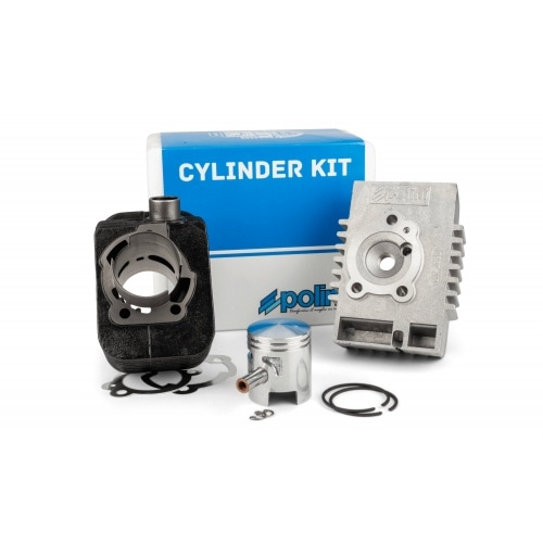 Cylinder Kit Polini 66cc cast iron Racing D.43mm 10mm pin Piaggio Bravo / Grillo Cylinder Kit Polini 66cc cast iron Racing D.43mm 10mm pin Piaggio Bravo / Grillo
