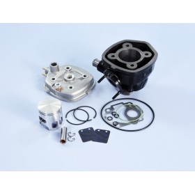 Cylinder Polini cast iron 70 Minarelli horizontal LC 12mm piston pin