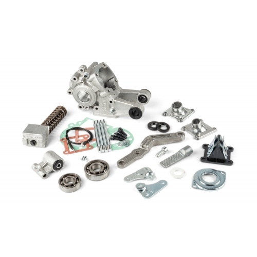 Karteris Polini ar motora atsperi, ieplūdes kolektoru un startera pedāli Peugeot 103 SP / MV Karteris Polini ar motora atsperi, ieplūdes kolektoru un startera pedāli Peugeot 103 SP / MV