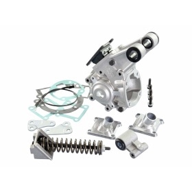 Karteris Polini (tukšs) ar motora atsperi un ieplūdes kolektoriem Peugeot 103