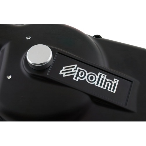 Polini Variator Cover with bearing for primary transmission MBK Nitro / Yamaha Aerox black Polini Variator Cover with bearing for primary transmission MBK Nitro / Yamaha Aerox black