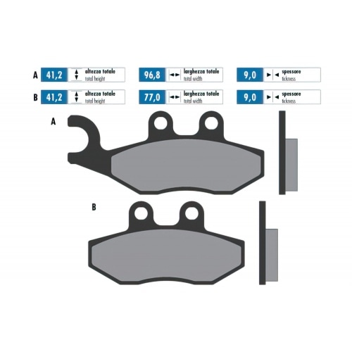 Bremžu uzlikas Polini Original Piaggio (Heng Tong) Bremžu uzlikas Polini Original Piaggio (Heng Tong)