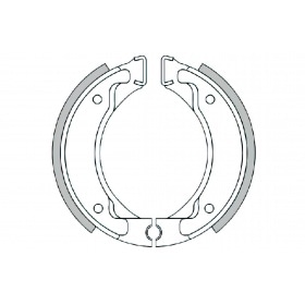 Polini Brake Shoes rear Yamaha BW's / Jog