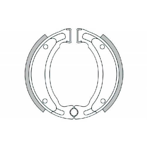 Polini Brake Shoes rear Yamaha BW's NG / Neo's Polini Brake Shoes rear Yamaha BW's NG / Neo's