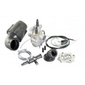Polini Carburetor / Intake Kit CP 21 Minarelli horizontal