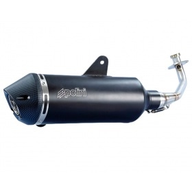 Exhaust Polini Vespa GTS 125 Euro 5 with catalytic converter