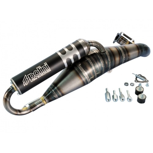 Exhaust Polini Big Evolution Scooter Cross 70cc Piaggio Exhaust Polini Big Evolution Scooter Cross 70cc Piaggio
