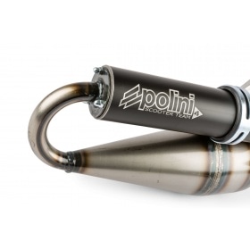 Exhaust Polini TEAM 4 CE Minarelli vertical (Yamaha BW's / Slider)