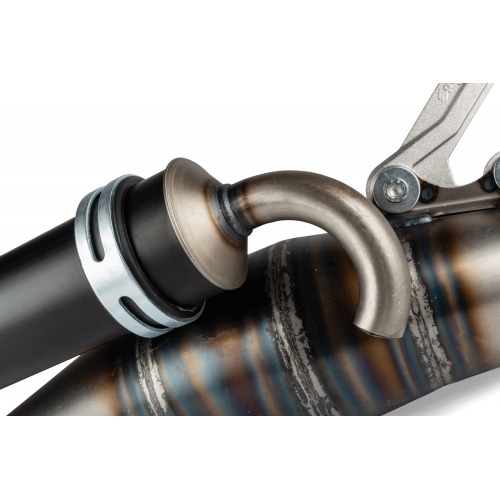 Exhaust Polini SCOOTER TEAM 4 street-legal Peugeot Kisbee 2-stroke injection Exhaust Polini SCOOTER TEAM 4 street-legal Peugeot Kisbee 2-stroke injection