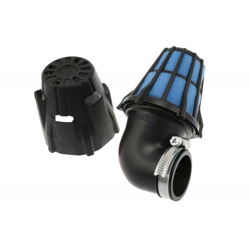 Gaisa filtrs Gaisa kaste Polini melna 90° leņķis d.37mm L.135mm Gaisa filtrs Gaisa kaste Polini melna 90° leņķis d.37mm L.135mm