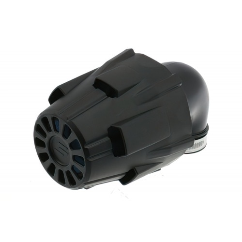 Gaisa filtrs Gaisa kaste Polini melna 90° leņķis d.37mm L.135mm Gaisa filtrs Gaisa kaste Polini melna 90° leņķis d.37mm L.135mm