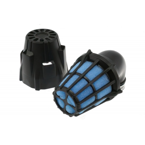 Gaisa filtrs Gaisa kaste Polini melna 90° leņķis d.37mm L.135mm Gaisa filtrs Gaisa kaste Polini melna 90° leņķis d.37mm L.135mm