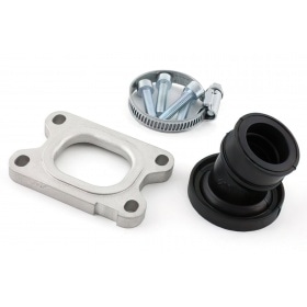 Ieplūdes kolektors Polini regulējams d=25mm 20° AM6 / Derbi