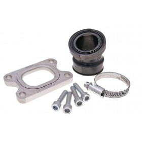 Ieplūdes kolektors Polini regulējams d=35mm 20° AM6 / Derbi