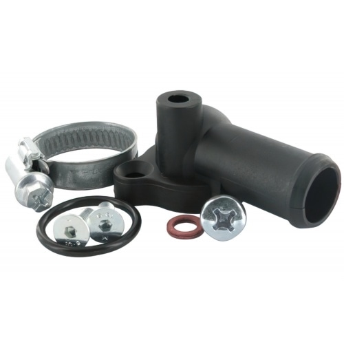 Адаптер шланга радиатора Polini к цилиндру под углом 90° Piaggio LC Адаптер шланга радиатора Polini к цилиндру под углом 90° Piaggio LC