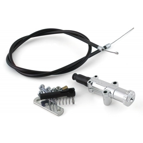 Polini Manual Choke Kit chrome Polini Manual Choke Kit chrome