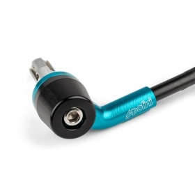 Sviras aizsargi Polini alumīnija melns / zils