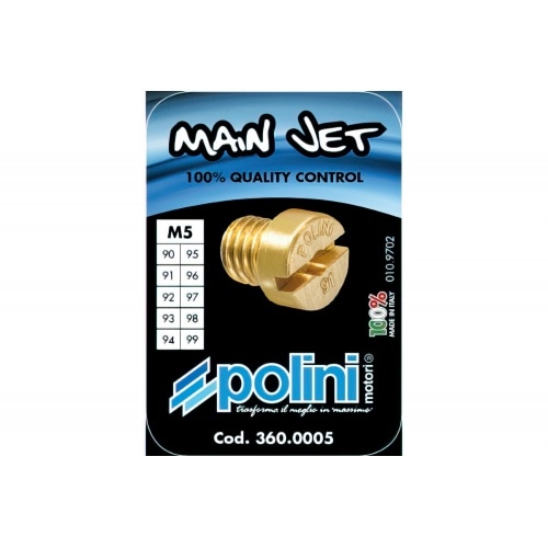 Galvenais reaktīvais komplekts Polini Dell'Orto 5mm 60 - 78 Galvenais reaktīvais komplekts Polini Dell'Orto 5mm 60 - 78