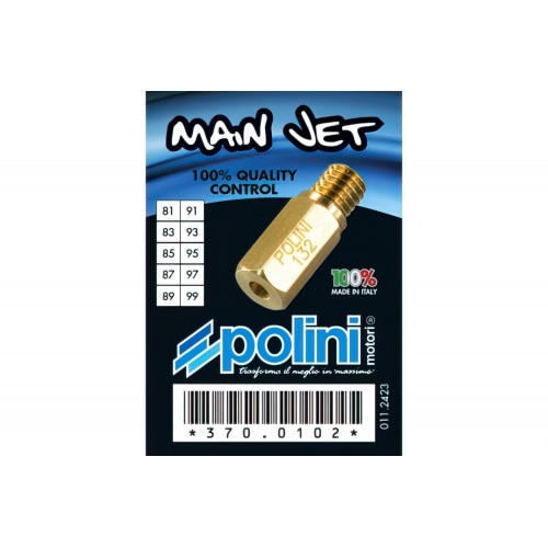 Galvenais sprauslu komplekts Polini Keihin PWK + Polini CP 40 - 58 Galvenais sprauslu komplekts Polini Keihin PWK + Polini CP 40 - 58