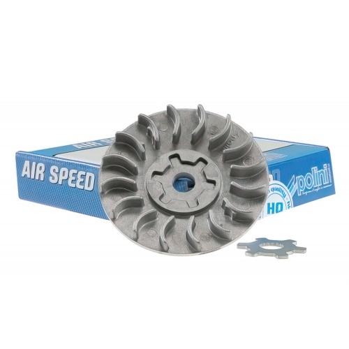 Variatora ventilatora ritenis Polini ar zvaigžņu paplāksni Yamaha Aerox / Nitro Variatora ventilatora ritenis Polini ar zvaigžņu paplāksni Yamaha Aerox / Nitro