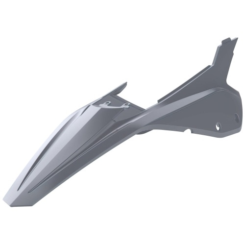 Aizmugurējais dubļusargs Polisport + sānu paneļi pelēks Nardo Beta RR Aizmugurējais dubļusargs Polisport + sānu paneļi pelēks Nardo Beta RR
