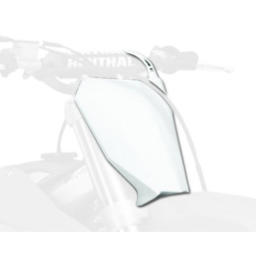 Priekšējā numura plāksnīte Polisport balta Honda CRF450R / RX Priekšējā numura plāksnīte Polisport balta Honda CRF450R / RX