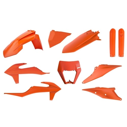 Fairing Kit Polisport orange KTM XC-W / EXC Fairing Kit Polisport orange KTM XC-W / EXC