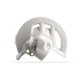 Brake Disc Guard front Polisport CR 125-250 95-07 white