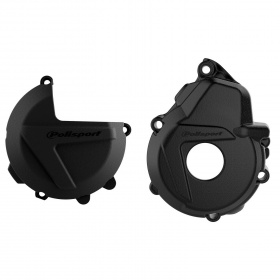 Case Cover Kit Polisport KTM EXC-F 250 / 350 after 2017 black
