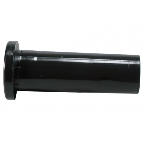 Prespo Intake Pipe / Silencer for air box d=30mm, black