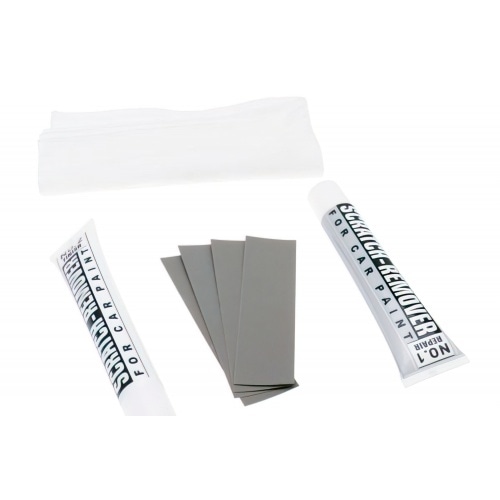 Presto skrāpējumu noņemšanas līdzeklis, 2 soļu sistēma Presto skrāpējumu noņemšanas līdzeklis, 2 soļu sistēma