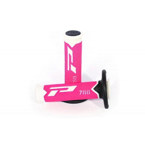 Rokturi ProGrip 788 trīskārša blīvuma balts/rozā/melns Rokturi ProGrip 788 trīskārša blīvuma balts/rozā/melns