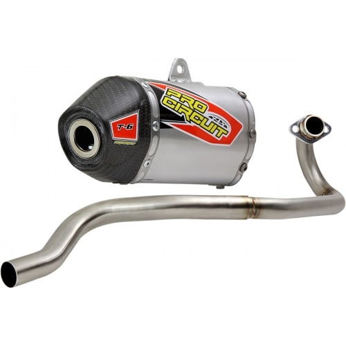 Full Exhaust Pro Circuit T-6 stainless steel / carbon KLX 110 after 2010 Full Exhaust Pro Circuit T-6 stainless steel / carbon KLX 110 after 2010