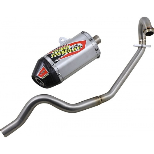 Full Exhaust Pro Circuit T-6 stainless steel / carbon KLX 110 2002-2009 Full Exhaust Pro Circuit T-6 stainless steel / carbon KLX 110 2002-2009
