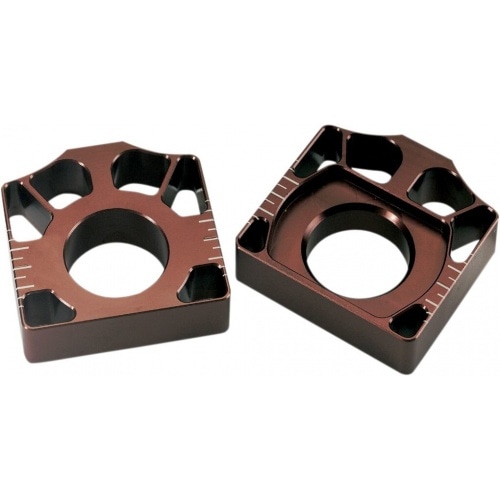 Chain Tensioners / Axle Blocks Pro Circuit red CR / CRF 2000-2008 Chain Tensioners / Axle Blocks Pro Circuit red CR / CRF 2000-2008
