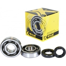 Crankshaft Bearing + Oil Seal Kit Prox CR 80/85
