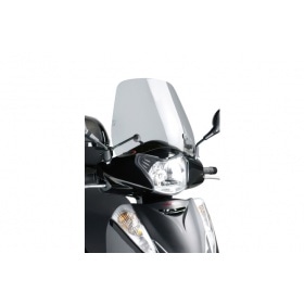 Vējstikls Puig Traffic Honda SHi Scoopy 125-300cc 2007-11 dūmu