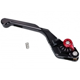 Bremžu svira priekšējā Puig 3.0 regulējama, salokāma, pagarināma, melna / sarkana