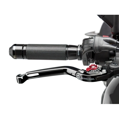 Priekšējā bremžu svira Puig 2.0 regulējama salokāmā melna / sarkana Priekšējā bremžu svira Puig 2.0 regulējama salokāmā melna / sarkana