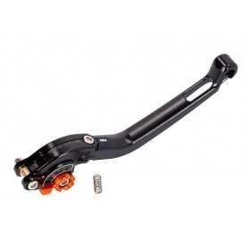 Priekšējā bremžu svira Puig 2.0 regulējama salokāmā melna / oranža