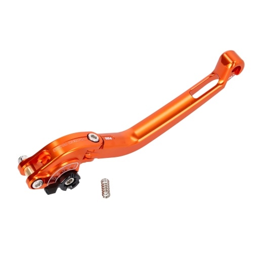 Priekšējā bremžu svira Puig 2.0 regulējama, salokāma, oranža / melna Priekšējā bremžu svira Puig 2.0 regulējama, salokāma, oranža / melna