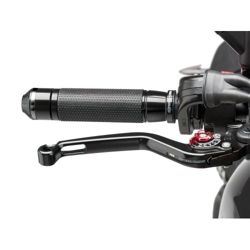 Priekšējā bremžu svira Puig 2.0 regulējama melna / sarkana Priekšējā bremžu svira Puig 2.0 regulējama melna / sarkana