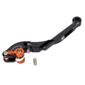 Bremžu svira priekšējā Puig 2.0 regulējama, salokāma, pagarināma, melna / oranža