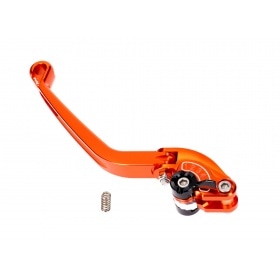 Bremžu / sajūga svira aizmugurējā Puig 2.0 regulējama salokāma oranža / melna