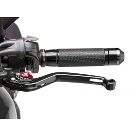 Bremžu / sajūga svira aizmugurējā Puig 2.0 regulējama melna / sarkana