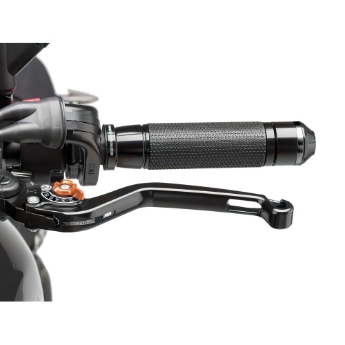 Рычаг тормоза / сцепления задний Puig 2.0 регулируемый черный / оранжевый Рычаг тормоза / сцепления задний Puig 2.0 регулируемый черный / оранжевый