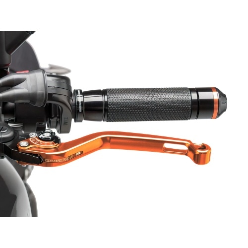 Рычаг тормоза / сцепления задний Puig 2.0 регулируемый оранжевый / черный Рычаг тормоза / сцепления задний Puig 2.0 регулируемый оранжевый / черный