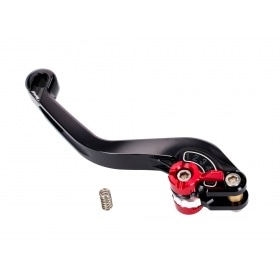 Bremžu / sajūga svira aizmugurējā Puig 2.0 regulējama īsa melna / sarkana