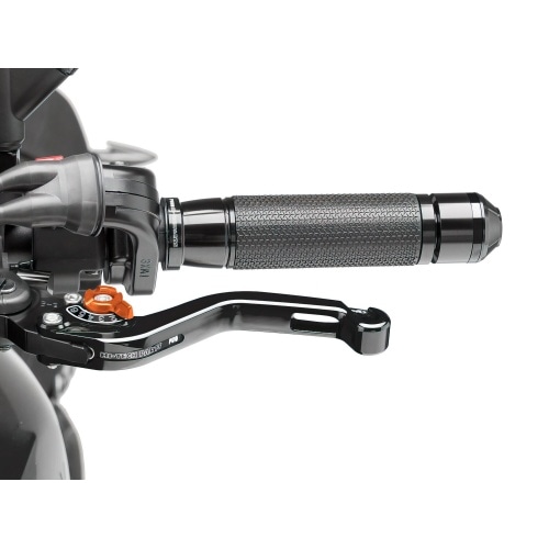 Рычаг тормоза / сцепления задний Puig 2.0 регулируемый короткий черный / оранжевый Рычаг тормоза / сцепления задний Puig 2.0 регулируемый короткий черный / оранжевый